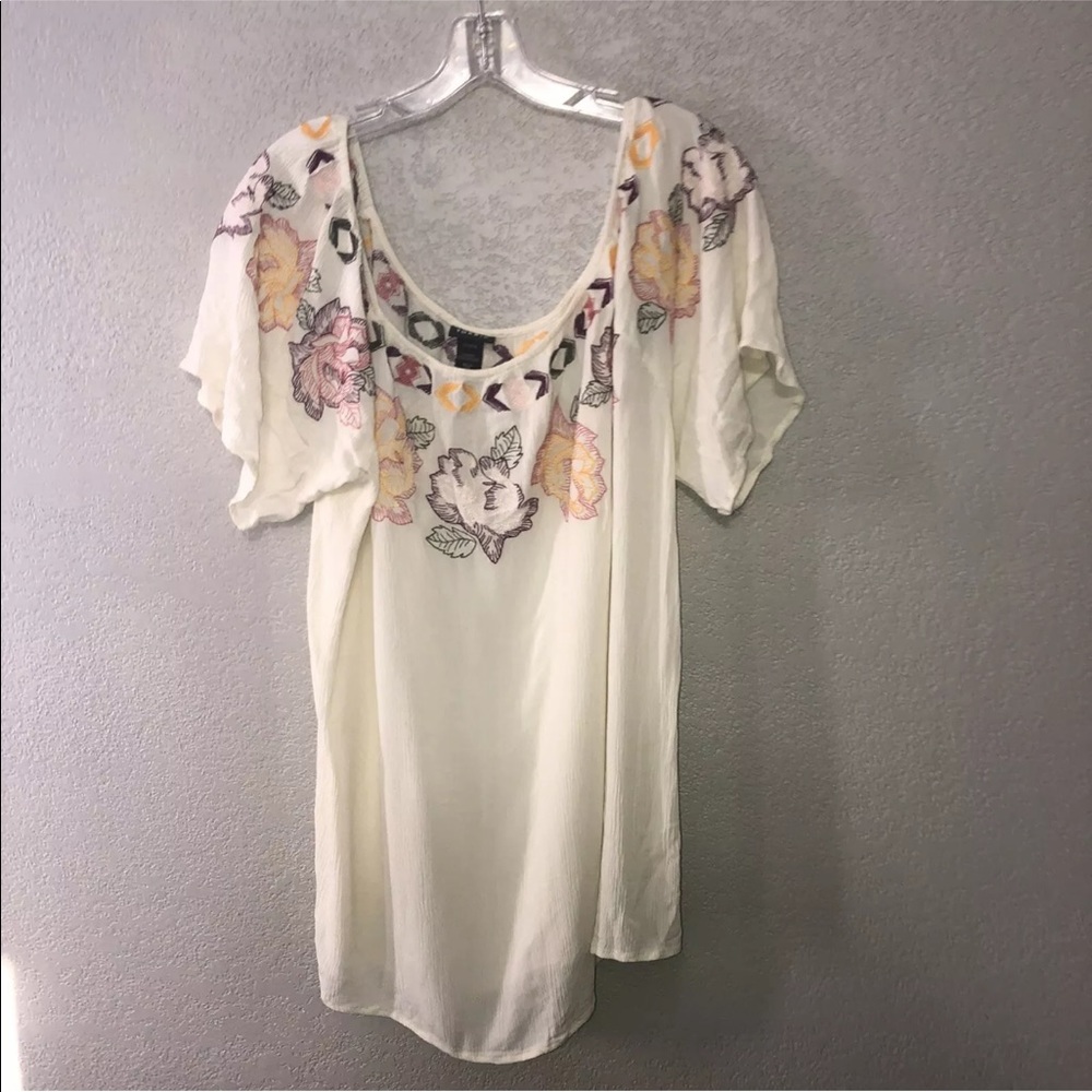 Torrid Womens Peasant Blouse Size 1x